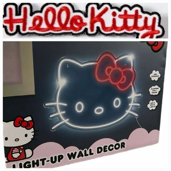 Hello Kitty Light-Up Wall Decor - Picture 1 of 6